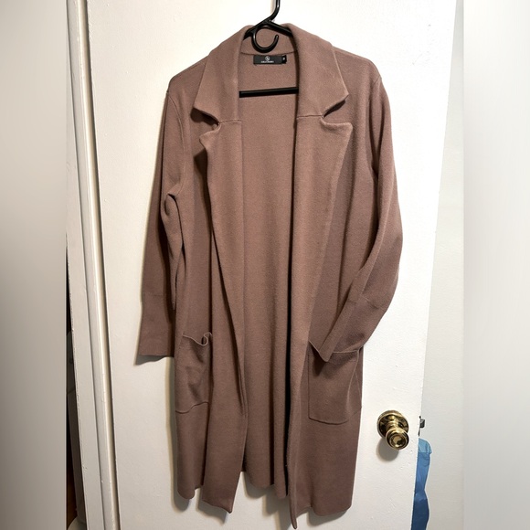 LILLUSORY Duster Cardigan with front pockets, EUC - Picture 4 of 7